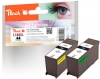 313862 - Peach Doppelpack 2 Tintenpatronen schwarz  kompatibel zu No. 100XLBK*2, 14N1068E, 14N1092 Lexmark