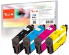 320243 - Peach Spar Pack Tintenpatronen kompatibel zu T3466, No. 34, C13T34664010 Epson